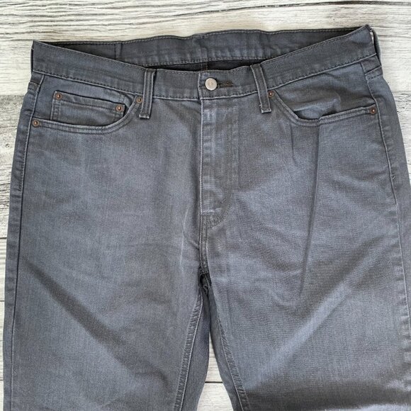 Levi's 541 Black Denim Athletic Taper Stretch Jeans - Picture 2 of 15